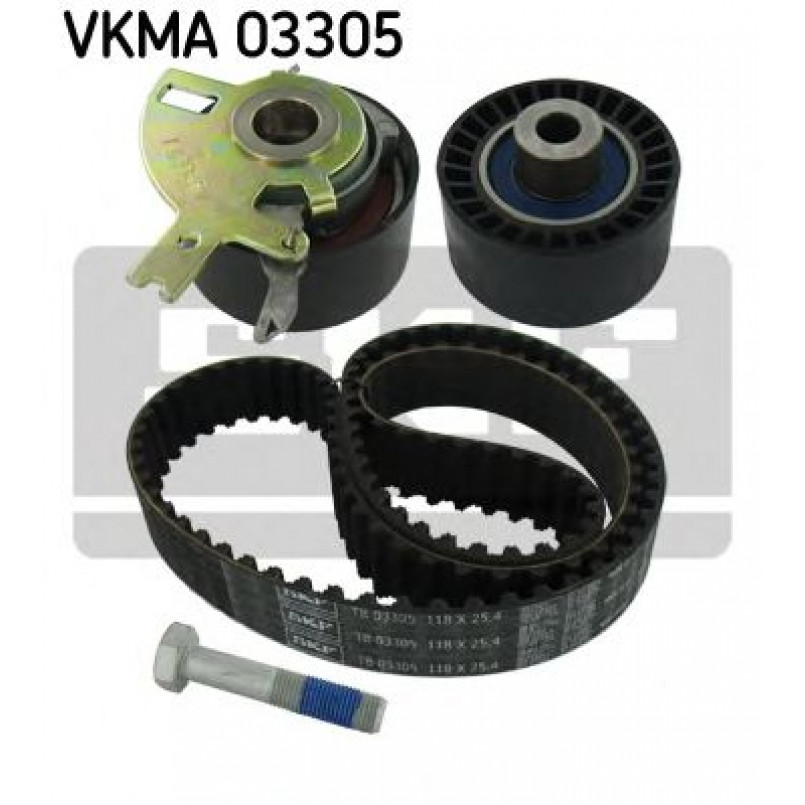 VKMA 03305 SKF Комплект ГРМ (ремінь + ролик)